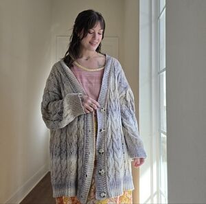 Cozy Knit Cardigan Sweater